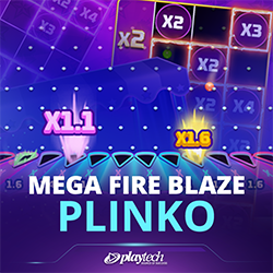 Persentase RTP untuk Mega Fire Blaze: Plinko oleh Play Tech