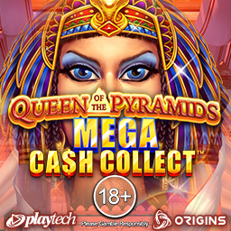 Persentase RTP untuk Queen of the Pyramids: Mega Cash Collect oleh Play Tech